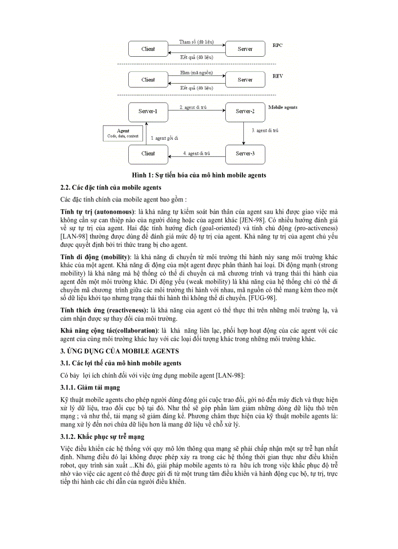 image for page Tổng quan về Mobile Agents