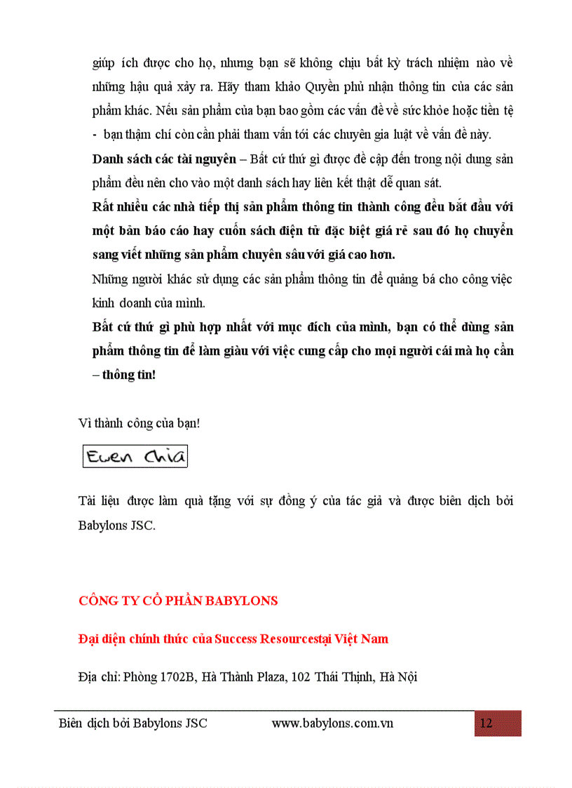 image for page Kiếm Tiền Từ Thông Tin