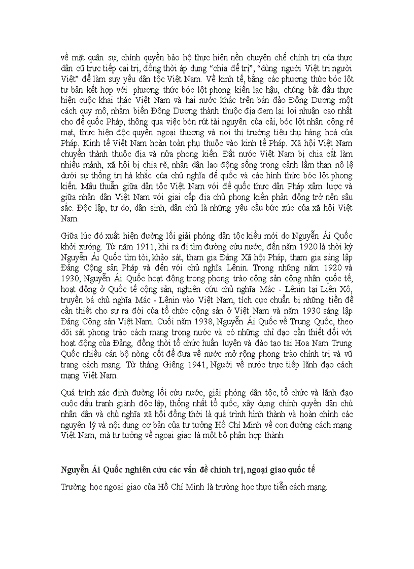 image for page Tư tưởng ngoại giao Hồ Chí Minh