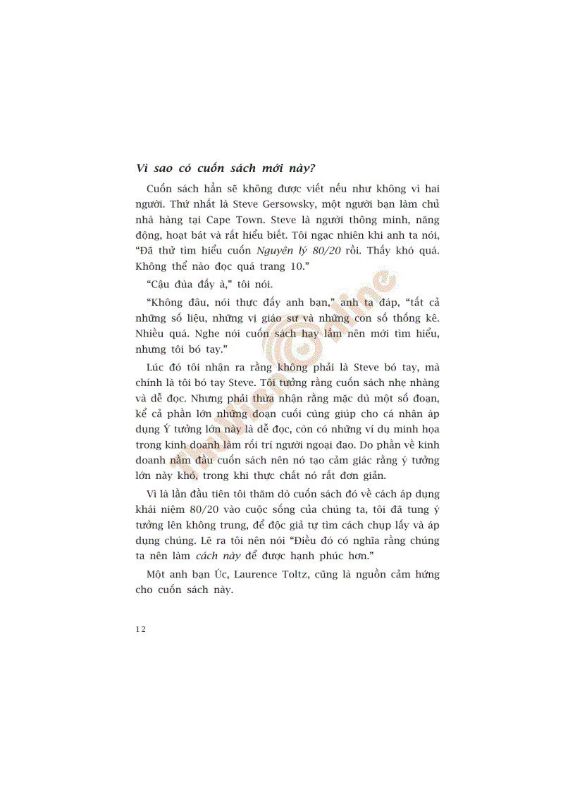 image for page Sống theo phương thức 80 20