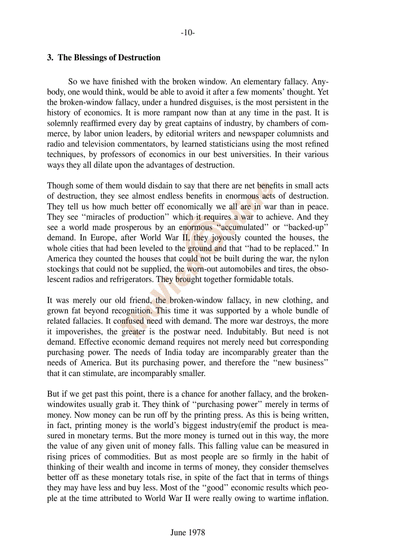 image for page Economics in one lesson Hiểu kinh tế học trong một bài học