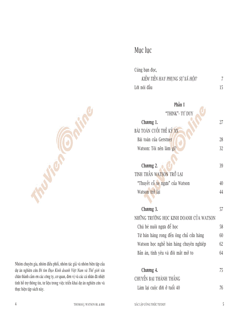 image for page Thomas J Watson Sr IBM Xác lập công thức tư duy