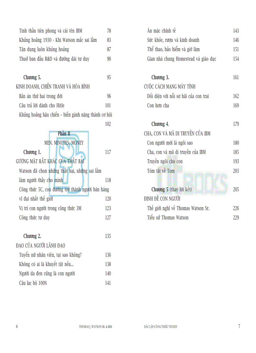 image for page Thomas J Watson Sr IBM Xác lập công thức tư duy