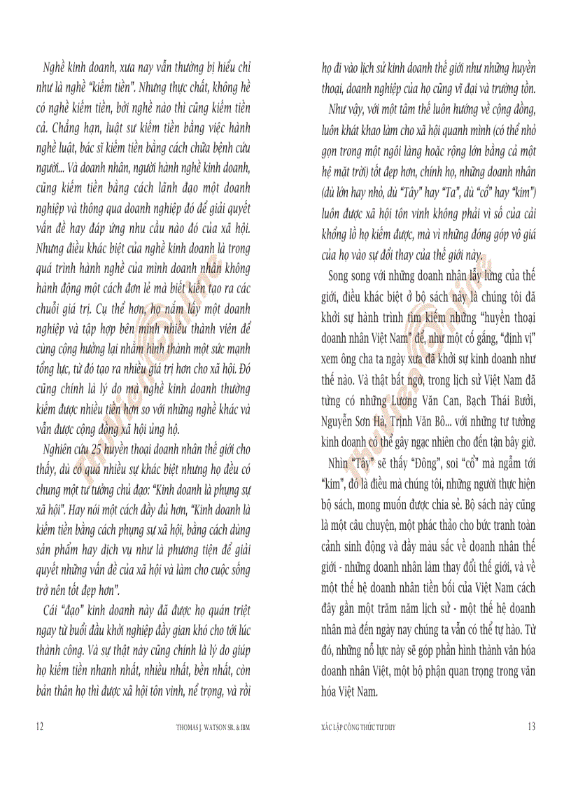 image for page Thomas J Watson Sr IBM Xác lập công thức tư duy