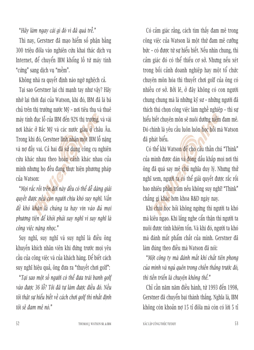 image for page Thomas J Watson Sr IBM Xác lập công thức tư duy