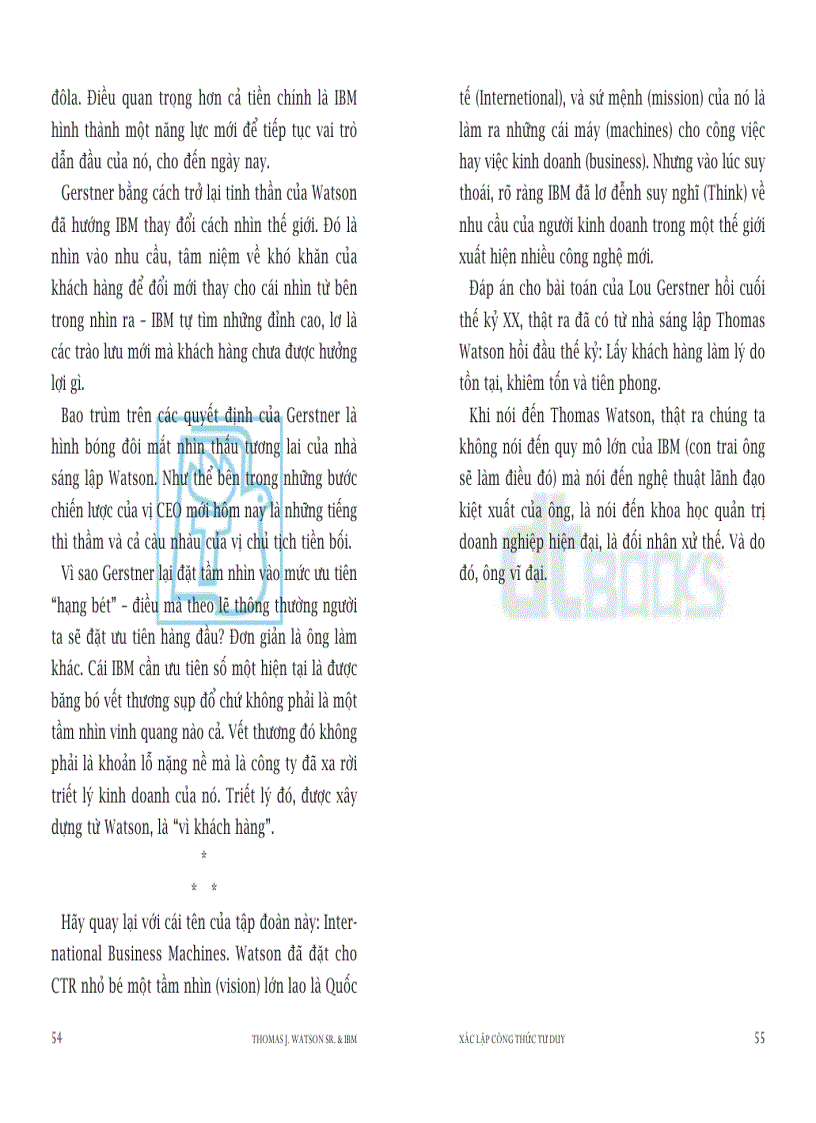 image for page Thomas J Watson Sr IBM Xác lập công thức tư duy