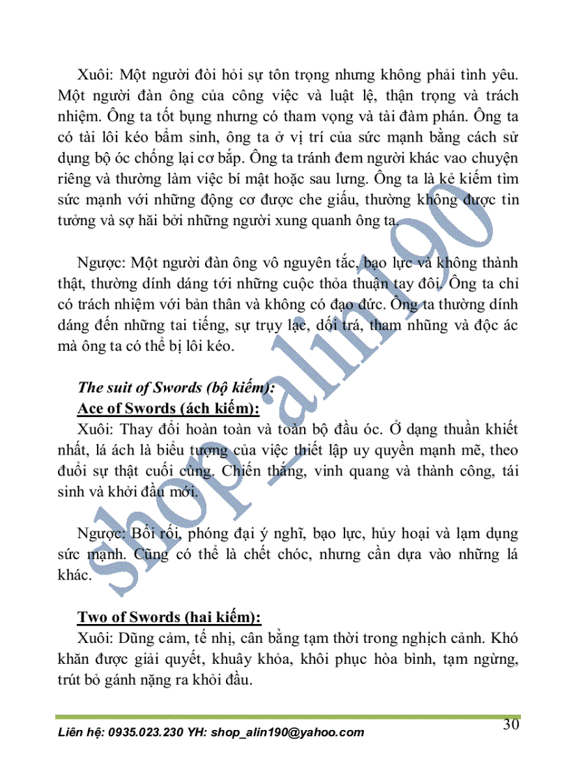 image for page Tarot Ebook Tiếng Việt Hướng dẫn bài Tarot và cách bói từ A đến Z