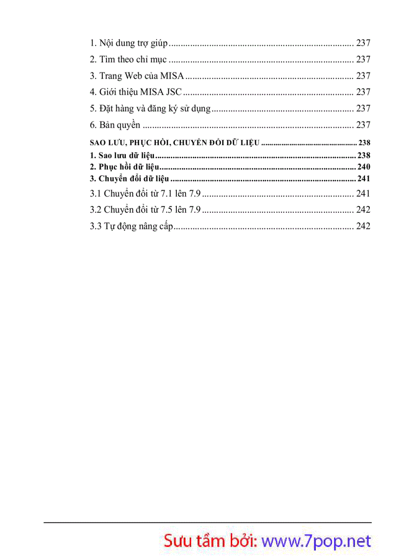 image for page Hướng dẫn sử dụng phần mềm kế toán MISA 7 9