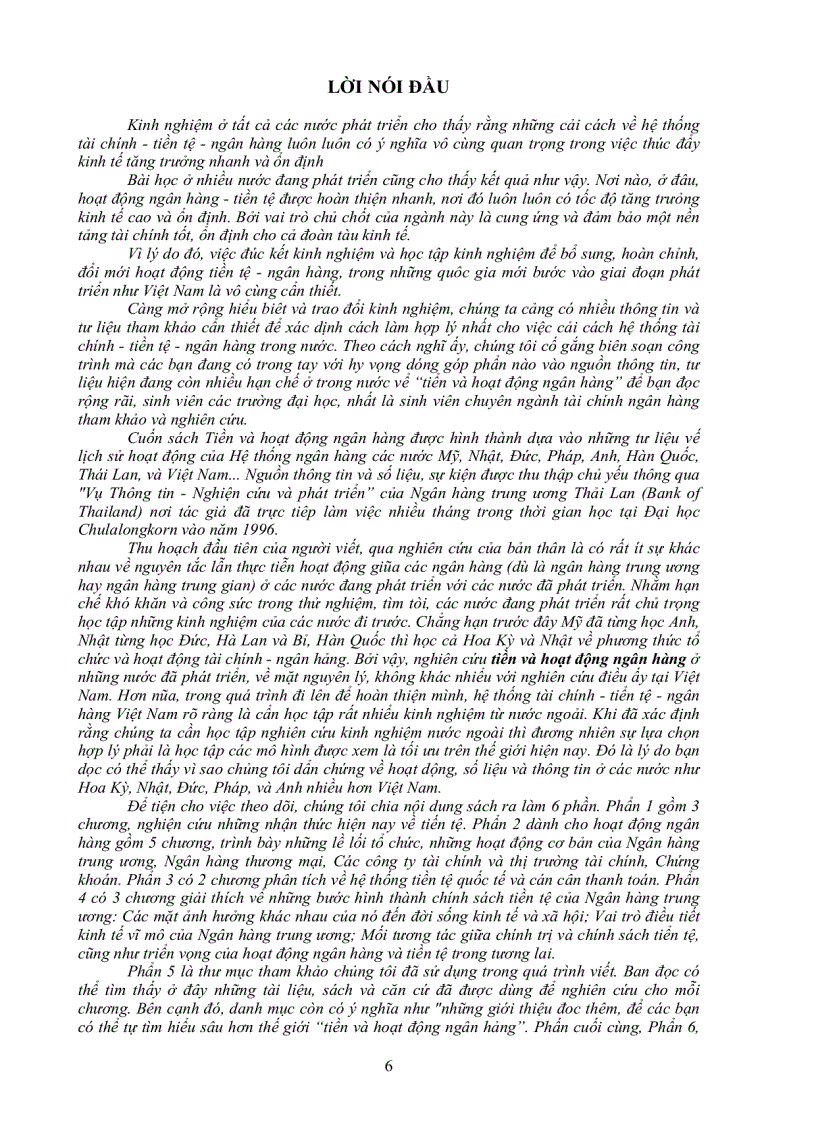 image for page Tiền và hoạt động ngân hàng TS Lê Vinh Danh