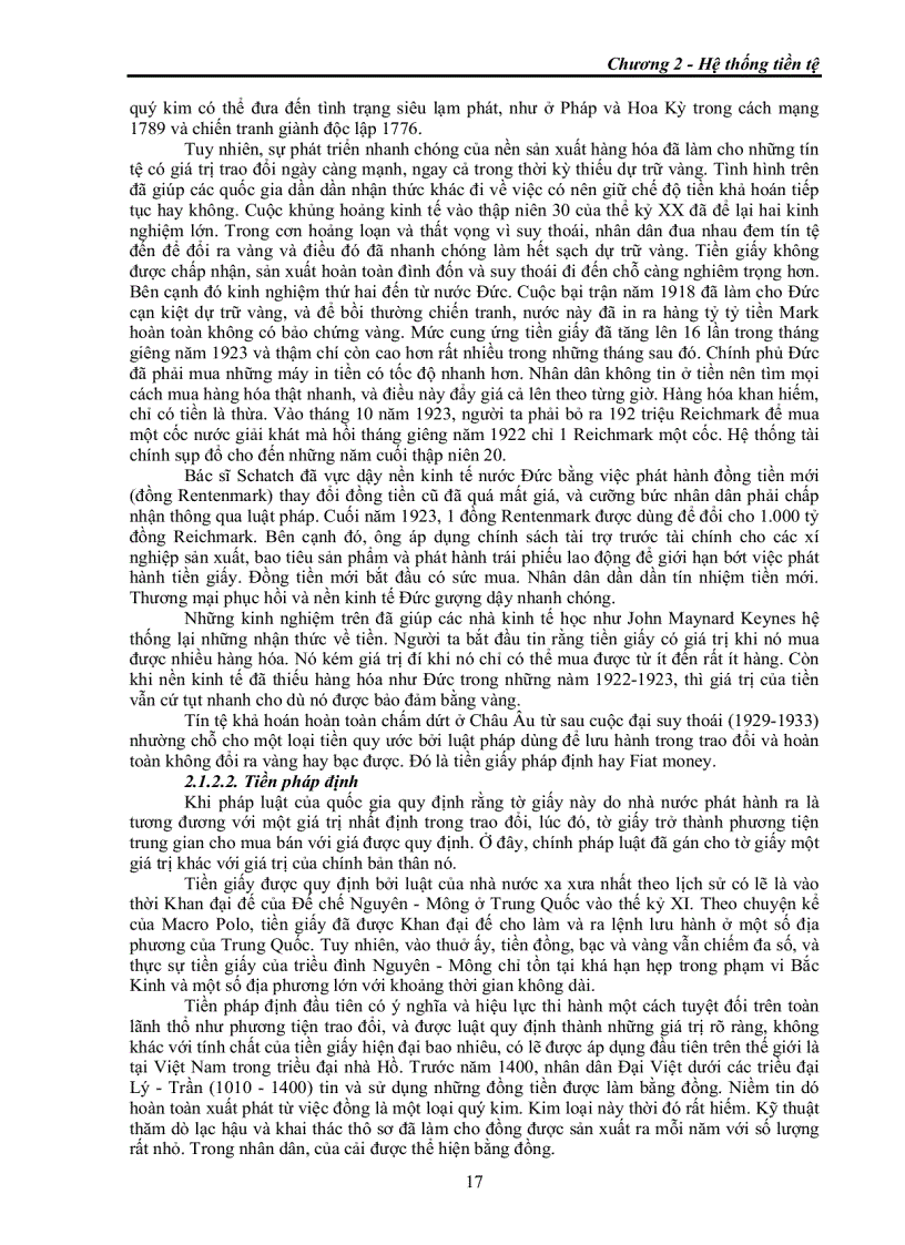 image for page Tiền và hoạt động ngân hàng TS Lê Vinh Danh