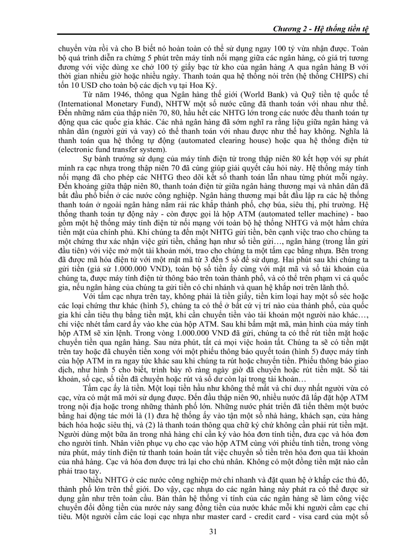 image for page Tiền và hoạt động ngân hàng TS Lê Vinh Danh