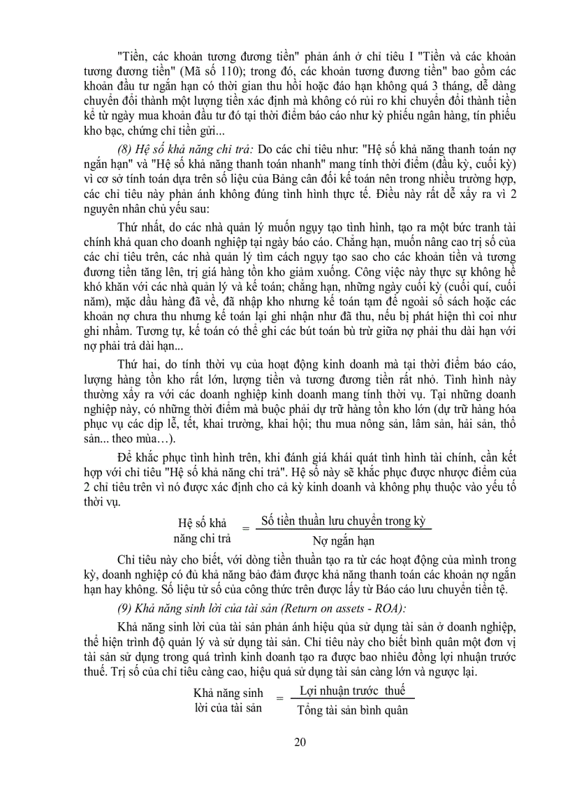 image for page Ôn thi CPA 2009 môn Phân tích hoạt động tài chính nâng cao