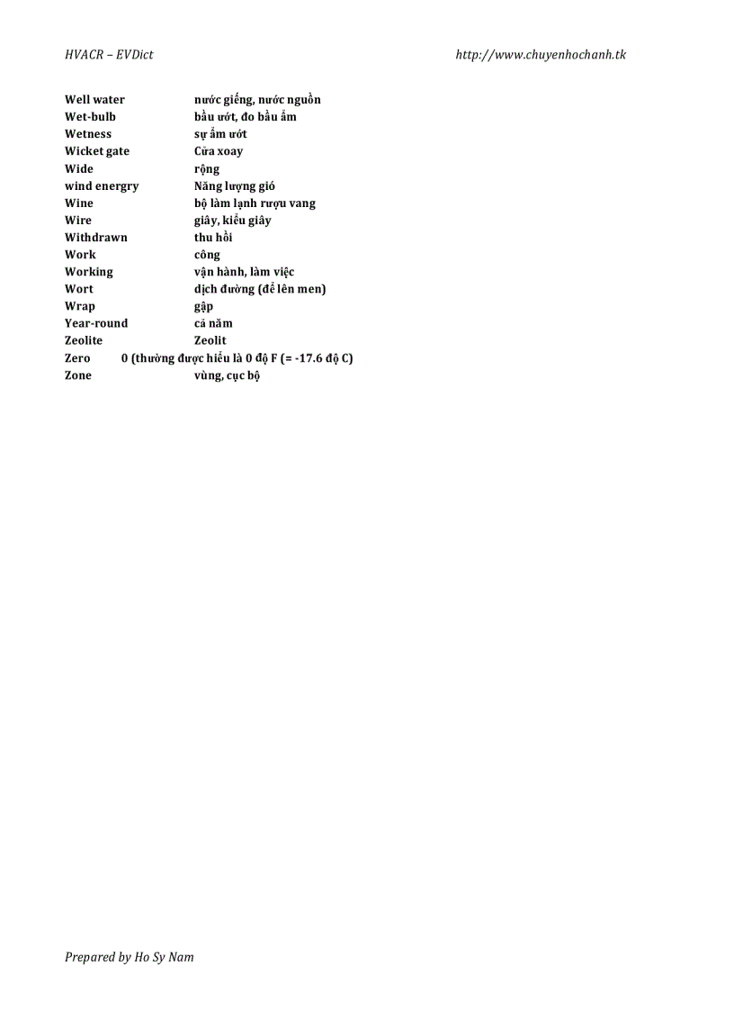 image for page Từ Điển chuyên ngành của Điện Lạnh