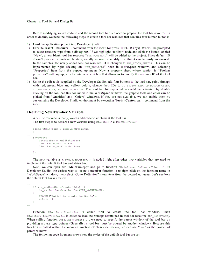 image for page Lập trình mfc