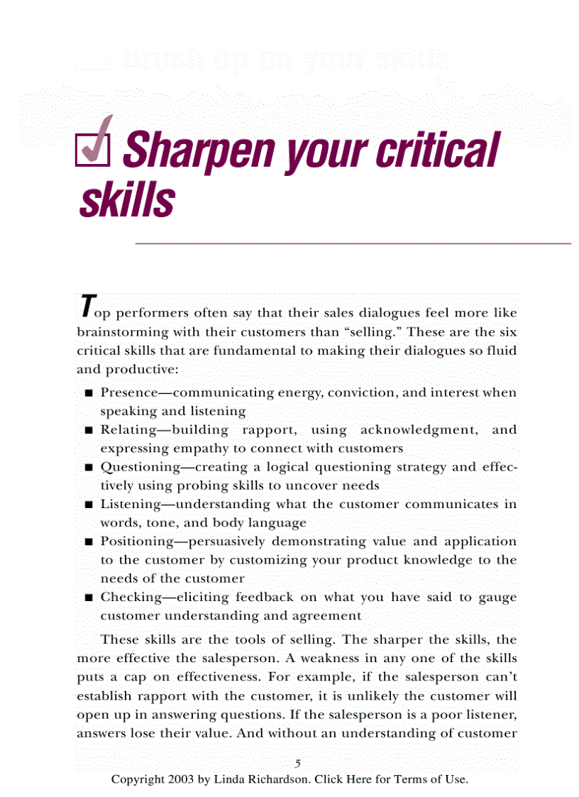 image for page The Sales Success Handbook