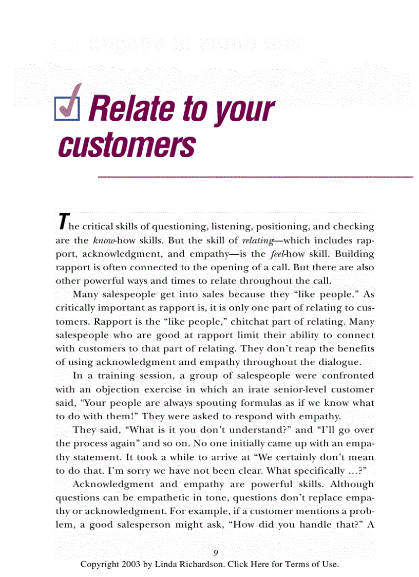 image for page The Sales Success Handbook