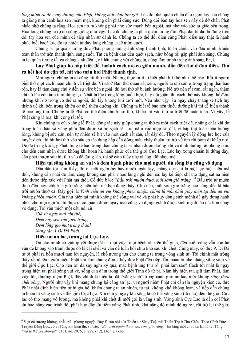 image for page Niệm Phật chuyển hóa tế bào ung thư Pháp sư Đạo Chứng