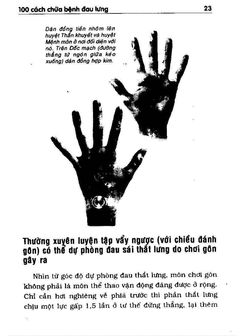 image for page 100 Cách chữa bệnh đau lưng Ts Lê Nguyệt Nga