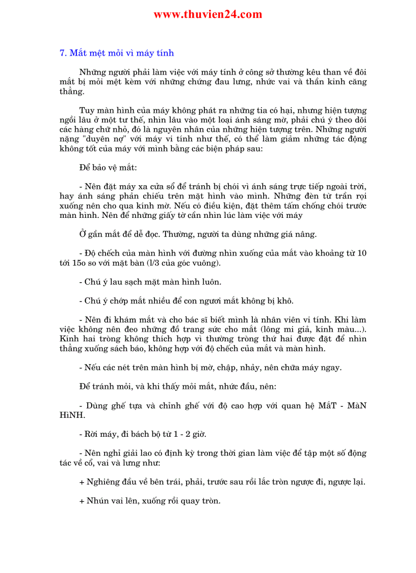 image for page 365 lời khuyên về sức khỏe Viện thông tin thư viện y học Trung Ương