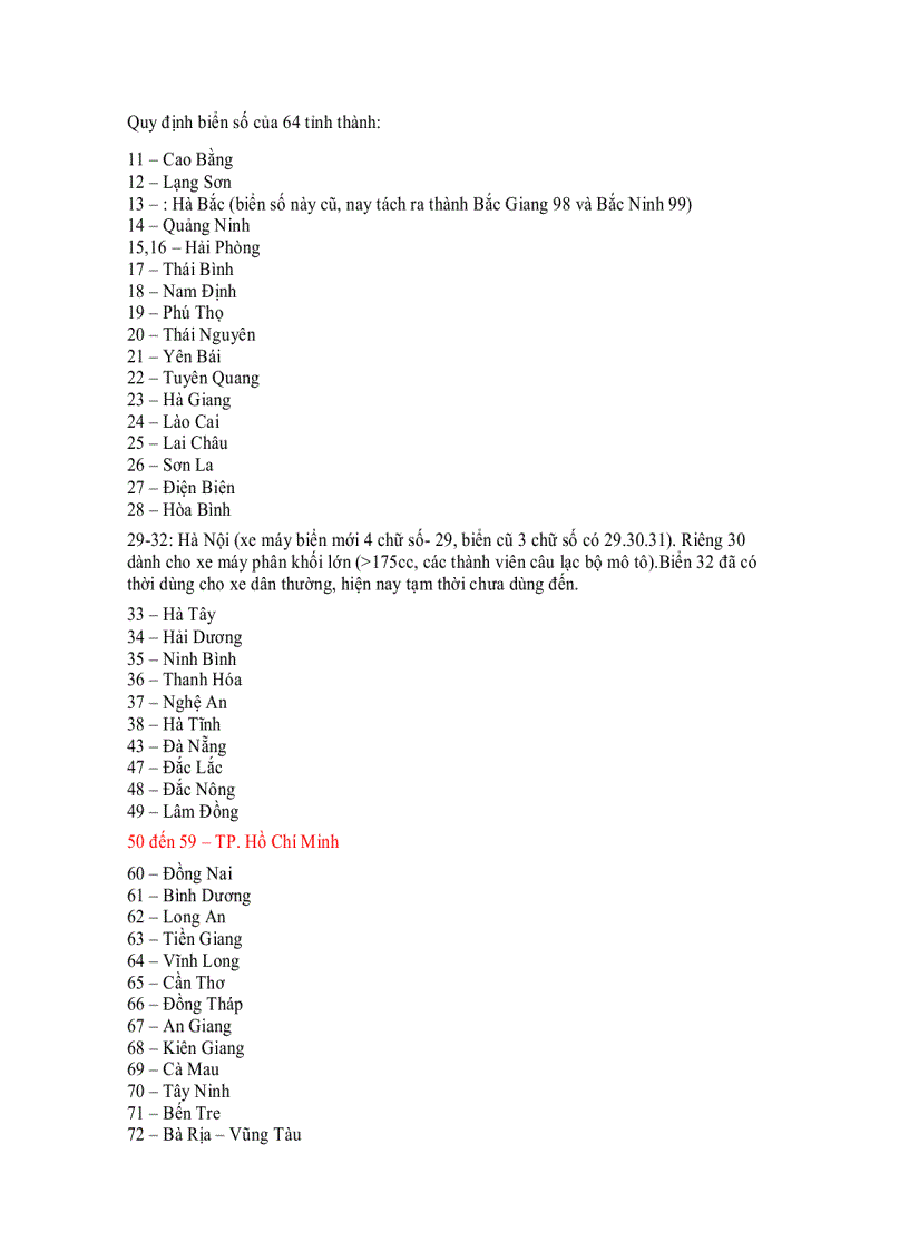 image for page Ý nghĩa bản số xe Việt Nam