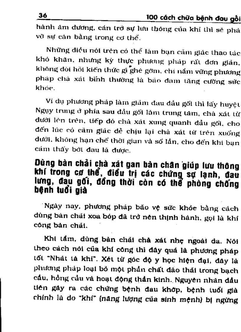 image for page 100 Cách chữa bệnh đau đầu gối Ts Lê Nguyệt Nga