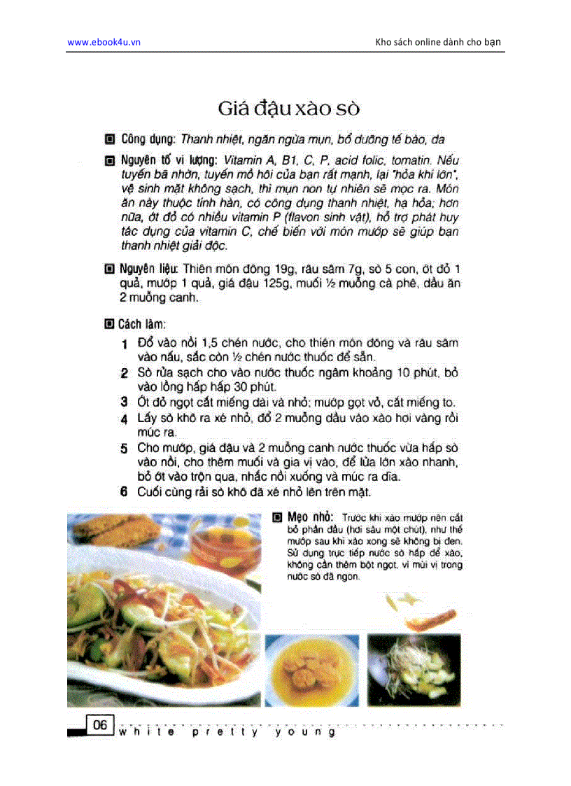 image for page Thức ăn làm đẹp da