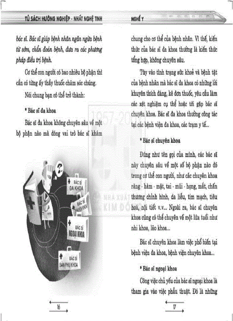 image for page Tủ sách hướng nghiệp Nghề Y