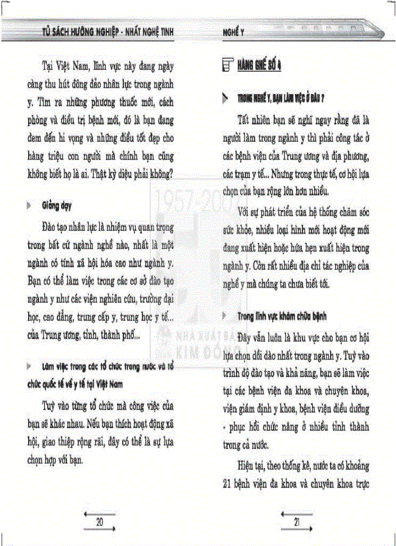 image for page Tủ sách hướng nghiệp Nghề Y