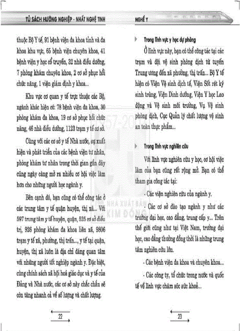 image for page Tủ sách hướng nghiệp Nghề Y