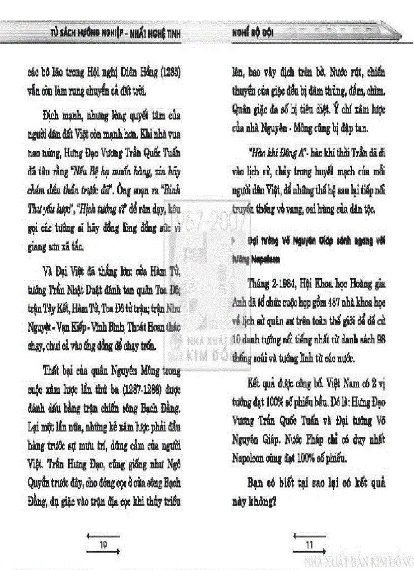 image for page Tủ sách hướng nghiệp Nghề Bộ đội