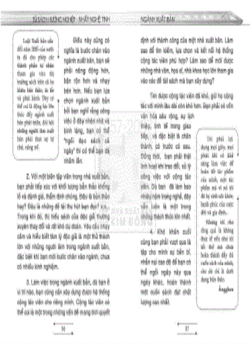 image for page Tủ sách hướng nghiệp Ngành Xuất bản