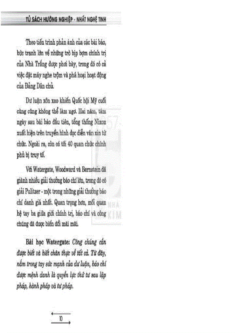 image for page Tủ sách hướng nghiệp Nghề báo