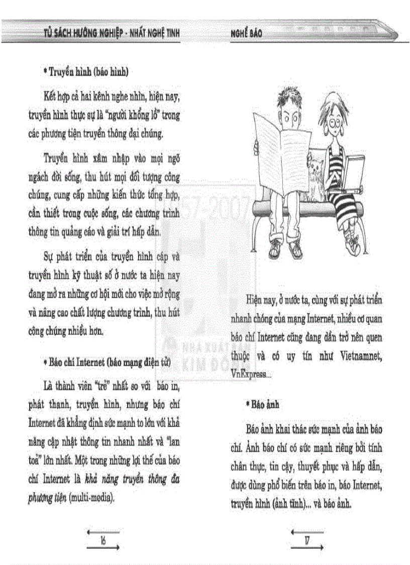 image for page Tủ sách hướng nghiệp Nghề báo