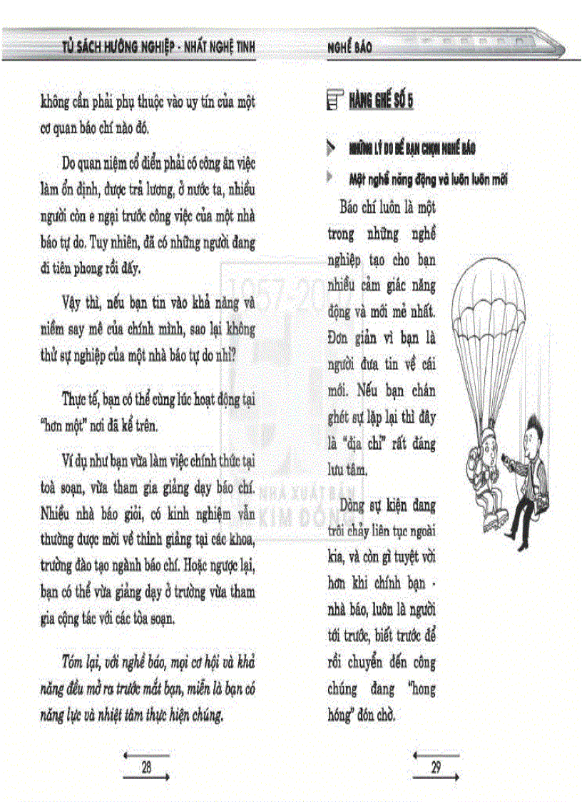 image for page Tủ sách hướng nghiệp Nghề báo