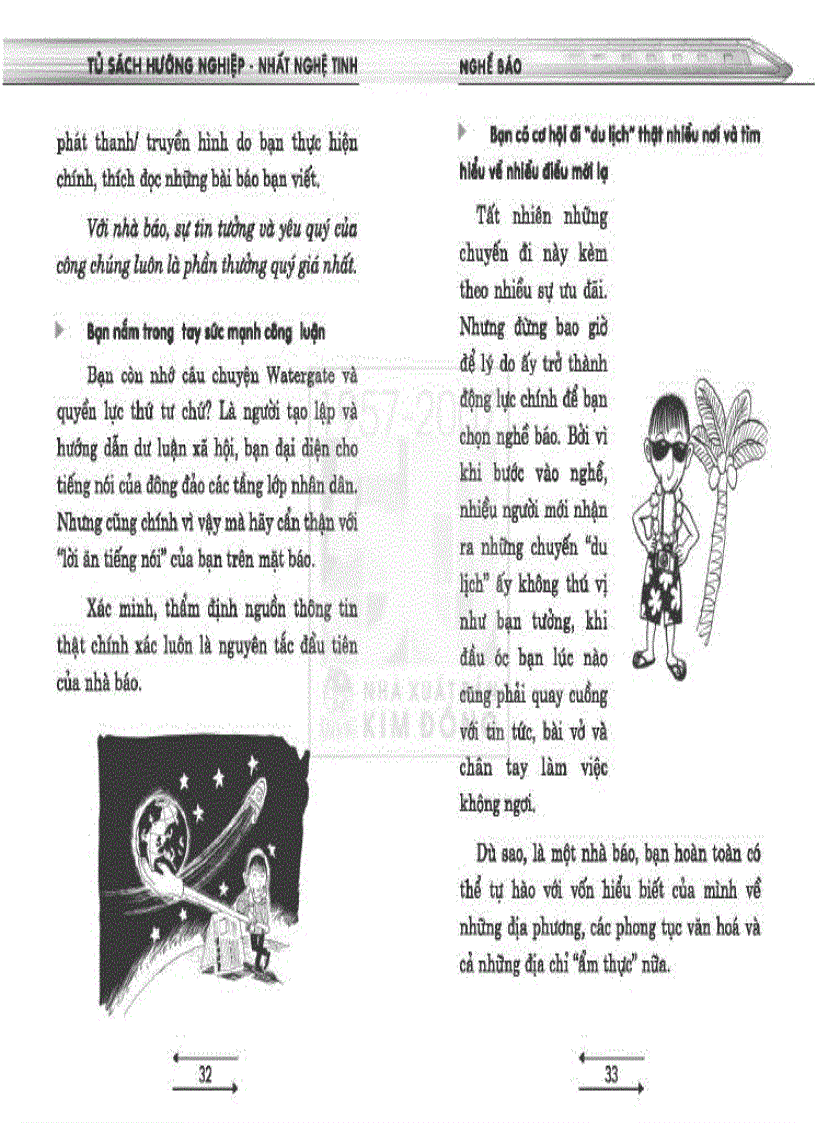 image for page Tủ sách hướng nghiệp Nghề báo