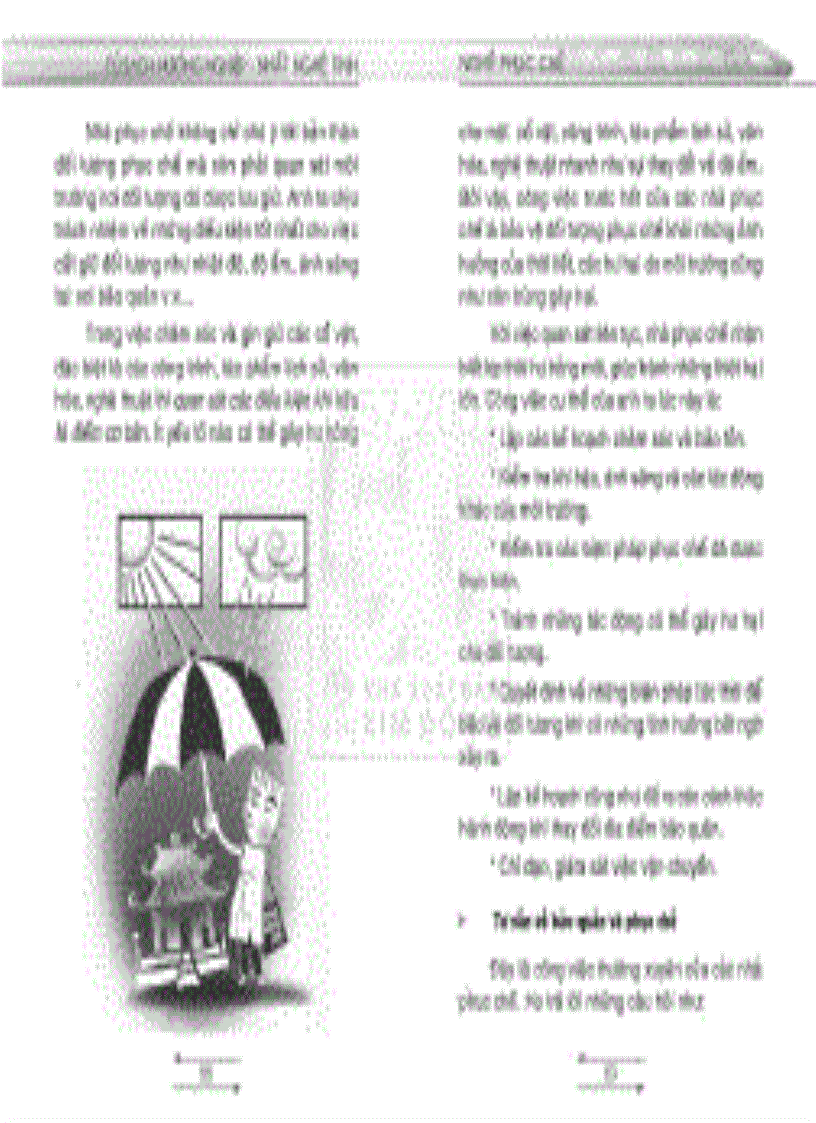 image for page Tủ sách hướng nghiệp Nghề Phục chế