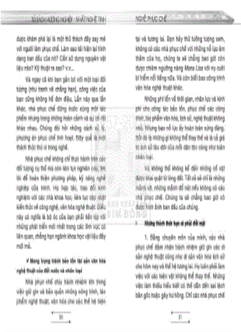 image for page Tủ sách hướng nghiệp Nghề Phục chế