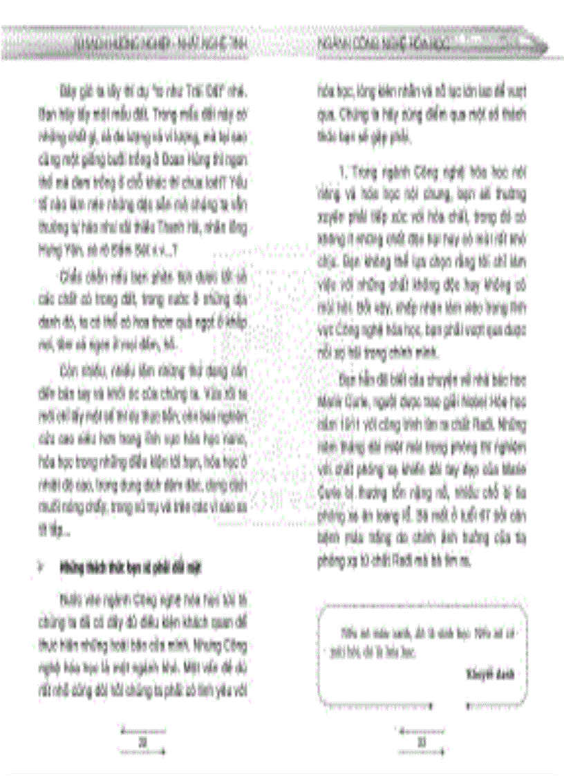 image for page Tủ sách hướng nghiệp Ngành Công nghệ Hóa học