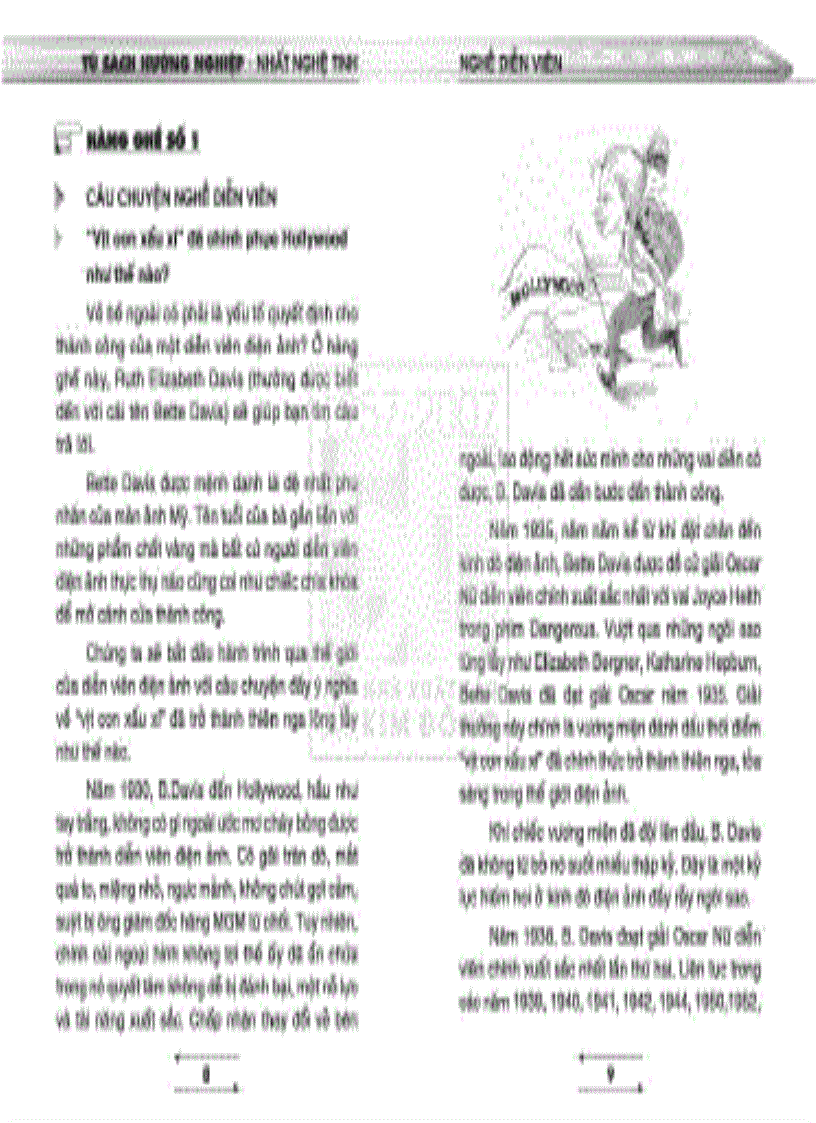 image for page Tủ sách hướng nghiệp Nghề Diễn viên