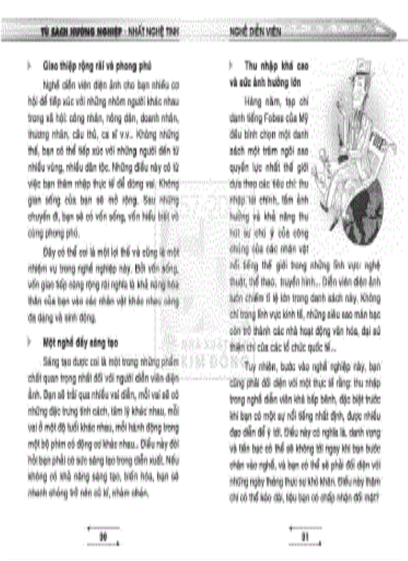 image for page Tủ sách hướng nghiệp Nghề Diễn viên