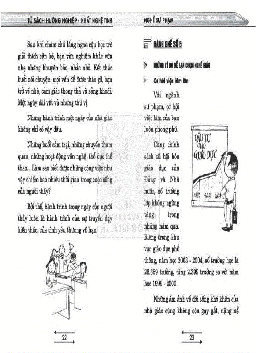image for page Tủ sách hướng nghiệp Ngành Sư phạm
