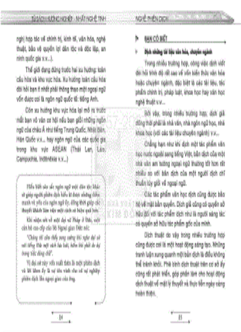 image for page Tủ sách hướng nghiệp Nghề phiên dịch