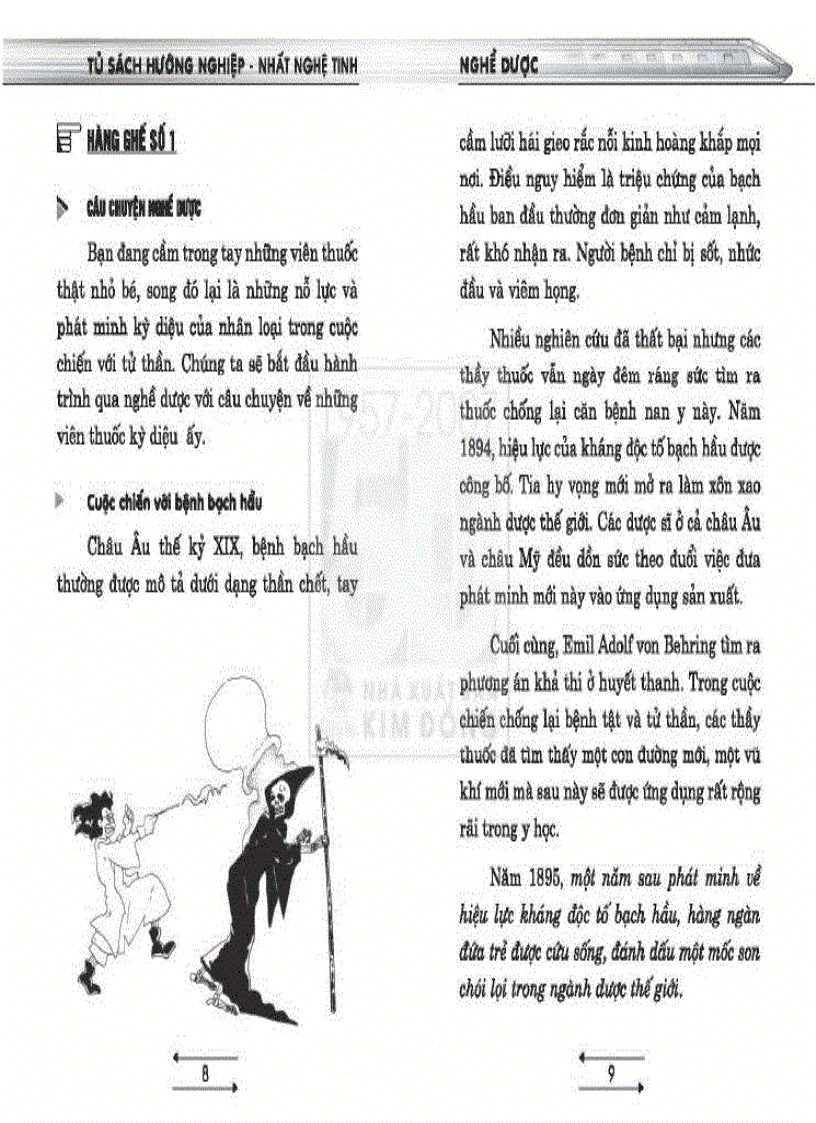 image for page Tủ sách hướng nghiệp Nghề Dược