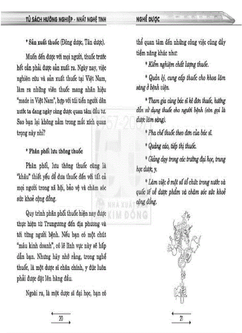 image for page Tủ sách hướng nghiệp Nghề Dược