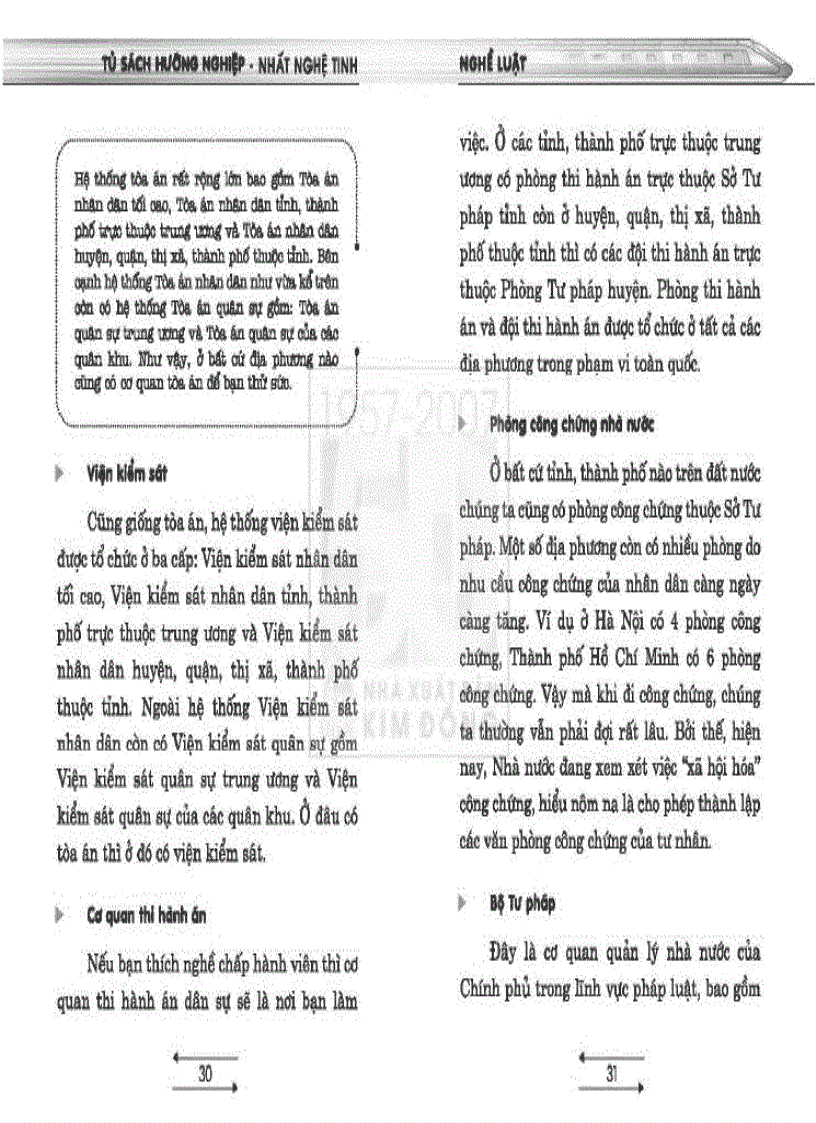 image for page Tủ sách hướng nghiệp Nghề Luật