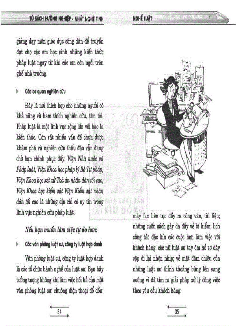 image for page Tủ sách hướng nghiệp Nghề Luật