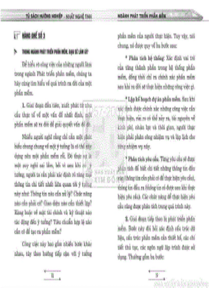 image for page Tủ sách hướng nghiệp Ngành Phát triển phần mềm