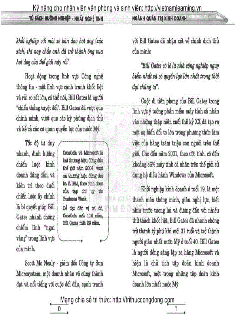 image for page Tủ sách hướng nghiệp Ngành Quản trị kinh doanh