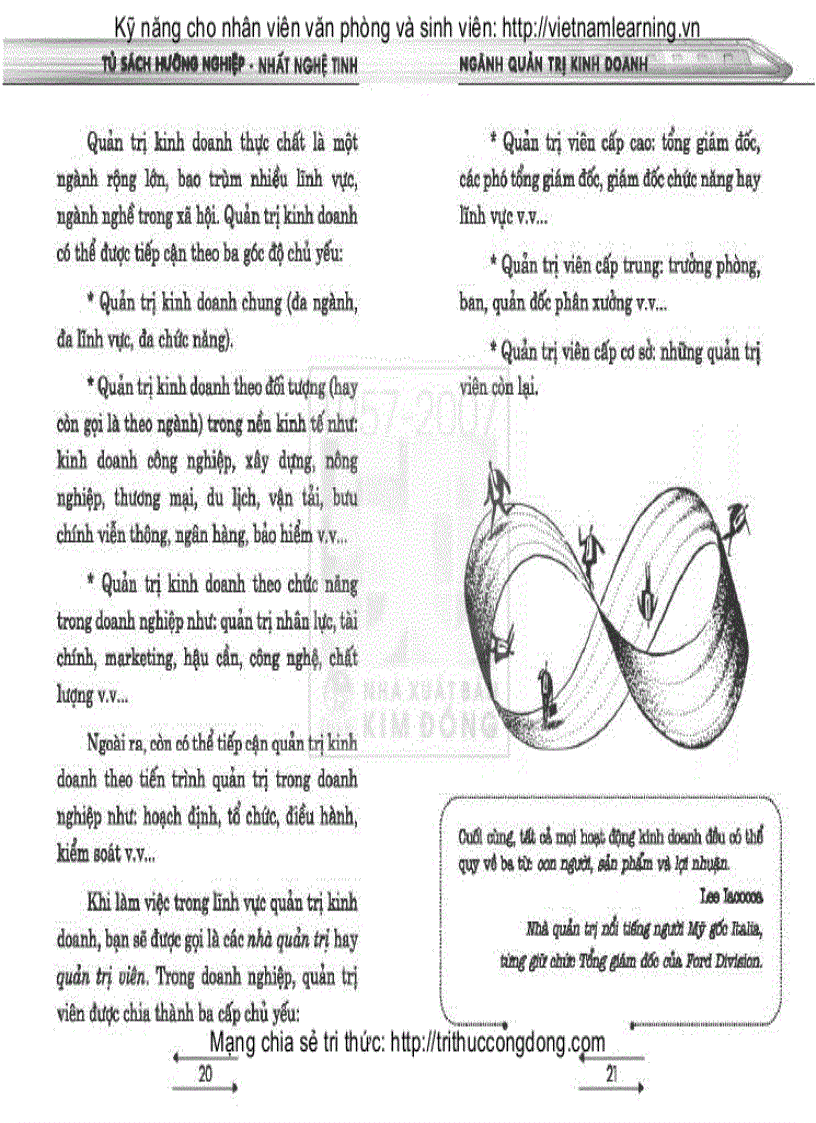 image for page Tủ sách hướng nghiệp Ngành Quản trị kinh doanh