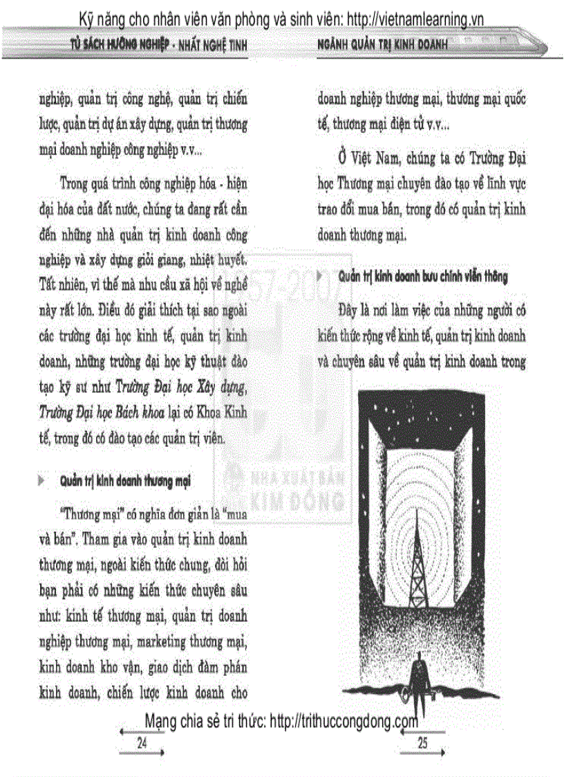 image for page Tủ sách hướng nghiệp Ngành Quản trị kinh doanh